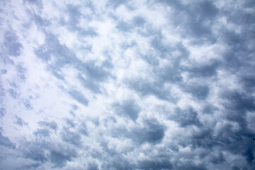 Formation of a Cloudy Sky Exhibiting Beautifully Textured Patterns and Colorful Designs