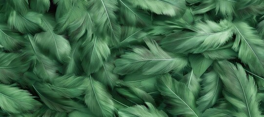 green color animal fur background, feather 14