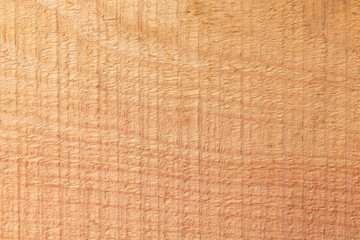 Grungy uncolored natural wooden board, close up background texture