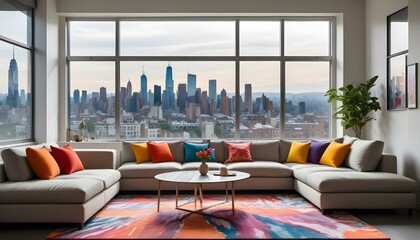 Photo interior modern design room 3d illustration