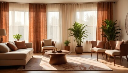 Photo interior modern design room 3d illustration