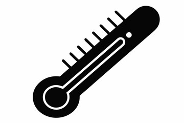 Thermometer Icon, Temperature Scale Symbol, Temperature Vector Sign