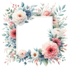 nice flower frame