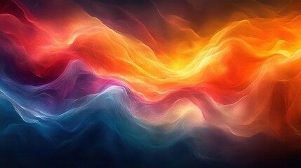 Fototapeta premium Aurora's Liquid Symphony: Dancing Waves of Light Through the Cosmic Ocean of Dreams