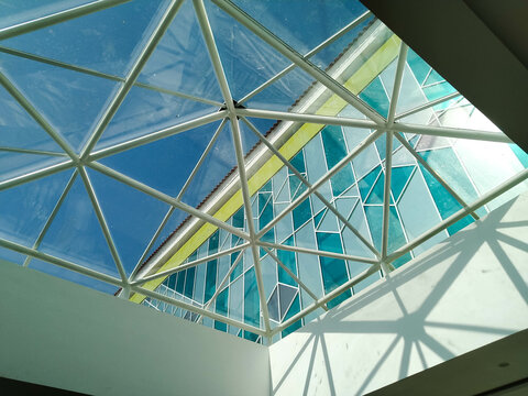 Construction
A construction frame with glass as a cover - Powered by Adobe