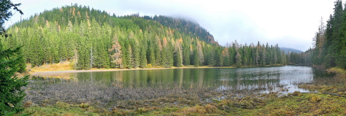 Der Flattnitzsee in Kärnten