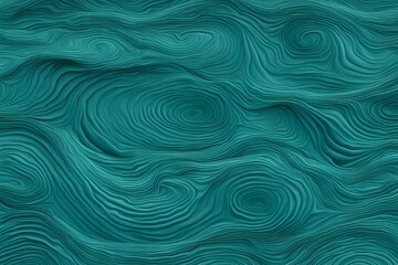 Water inspired patterns in teal and aqua with soft ripple effects resembling lakes, AI Generated