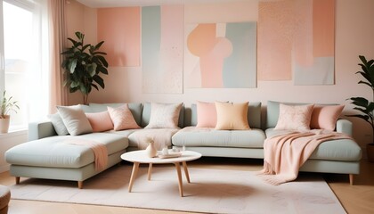Photo interior modern design room

