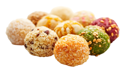 Badharn delights isolated on a transparent background