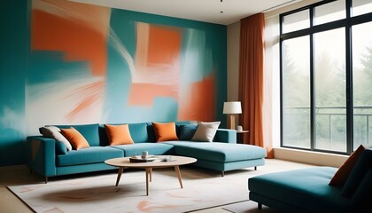 Photo interior modern design room

