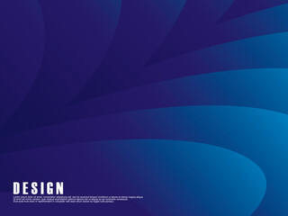 Abstract blue color background. Dynamic shape composition. Blue waves gradient cloud pattern. Blue gradient background vector illustration.