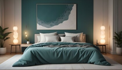 Photo interior modern design room
