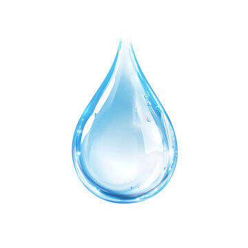 Close up of a water drop