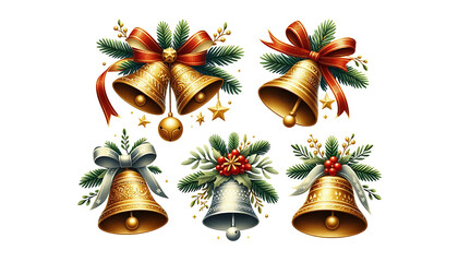 New Year festival elements