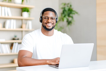 A man wearing glasses