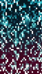 Fototapeta premium Flickering pixels giving the impression of digital noise texture