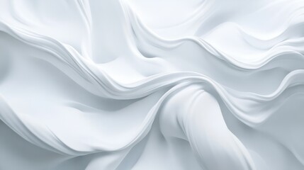 Soft White Abstract Fabric Texture