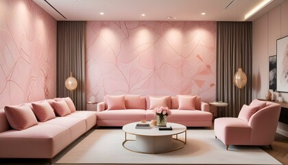 Photo interior modern design room 