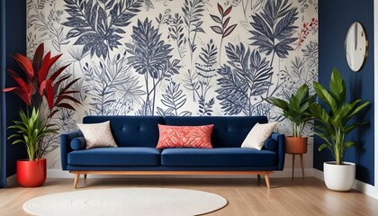 Photo interior modern design room 