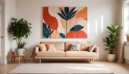 Photo interior modern design room 