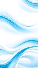 Fototapeta premium Dynamic swirl of blue and white lines, representing movement and energy in abstract art