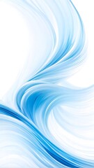Energetic swirl of blue and white lines, creating a dynamic, flowing abstract design