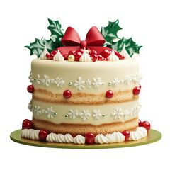 Party cake decorated with beautiful pastel color, Perfect for celebrations and special occasions.