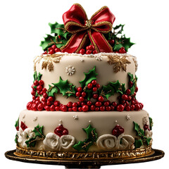 Party cake decorated with beautiful pastel color, Perfect for celebrations and special occasions.