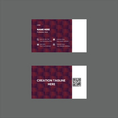 new Stylish Business card design template.