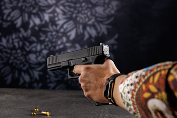 Pistole Handfeuerwaffe Selbstschutz