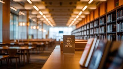Bright, modern library interior with shelves of books and study spaces for quiet reflection.