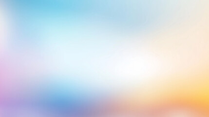 Naklejka premium Elegant pastel gradient background in soft blue, pink, and yellow hues, perfect for creating a dreamy, high-resolution digital design or wallpaper. This hyper-realistic, detailed, and vibrant vector-s
