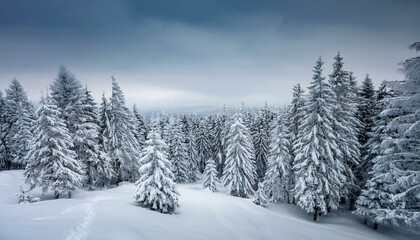 In the snowy mountains, the beauty of nature is truly humbling.  