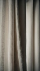 Obraz premium Soft, Flowing Curtains Casting Gentle Shadows in a Cozy Indoor Space During Daylight