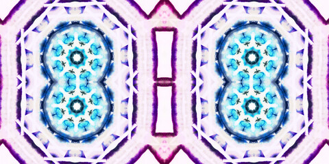 Seamless kaleidoscope pattern. The texture of the woven pattern. Endless pattern