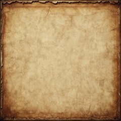 Fototapeta premium Old Parchment Paper Texture, Vintage Background, Antique Manuscript With Copy Space, Textured Effect
