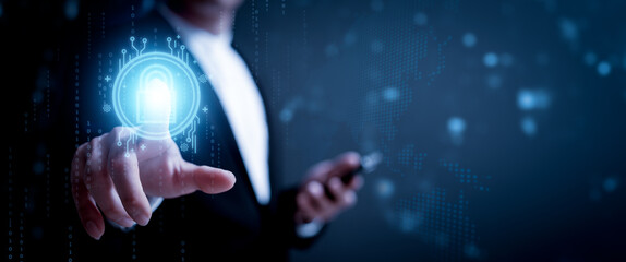 cybersecurity for business managed the document privacy to protection online data by lock icon virtual screen technology,protecting personal data on laptops interfaces prevent mail from scammer hacker