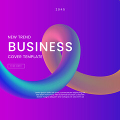 Obraz premium Yellow Pink and Purple Violet Modern Abstract Background Ideal for Post, Background, Banner, Ad, Promo, Invitation, Etc