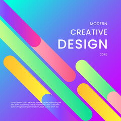 Colorful Gradient Background Modern Design Ideal for Post, Background, Banner, Ad, Promo, Invitation, Etc