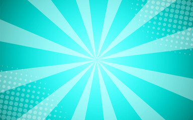 Abstract comic zoom background vector illustration