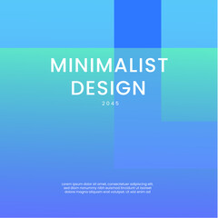 Blue and Green Modern Abstract Background Ideal for Post, Background, Banner, Ad, Promo, Invitation, Etc