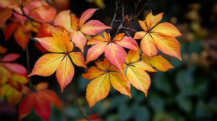 Fototapeta premium 秋と紅葉