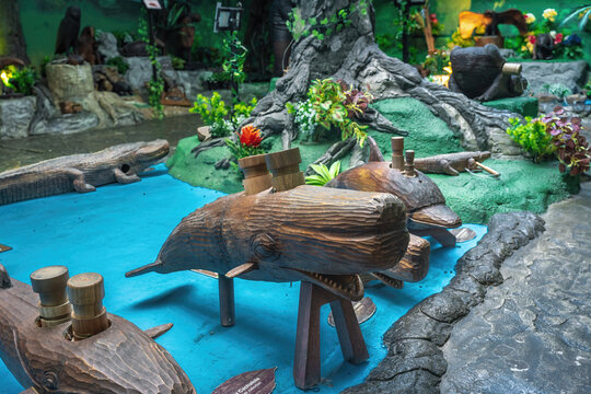Interactive Takeshi Maeda Exhibition Animais que Falam at Parques da Serra Cable Cars Park - Bondinhos A&eacute;reos Parques da Serra - Canela, Rio Grande do Sul, Brazil