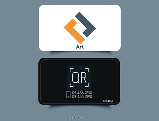 abstract business card vector illustration design