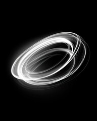 Fototapeta premium Chaotic Attractor Showcasing Sensitivity in Dynamic Systems During Exploration