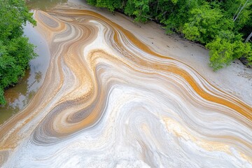 Coastal Erosion and Sediment Distribution Patterns at a Delta Captured From Above