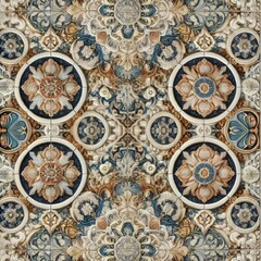 Obraz premium pattern with flowers
