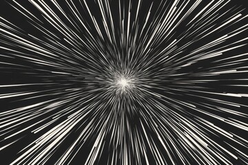 Obraz premium A cosmic view of a wormhole with stars in the background.