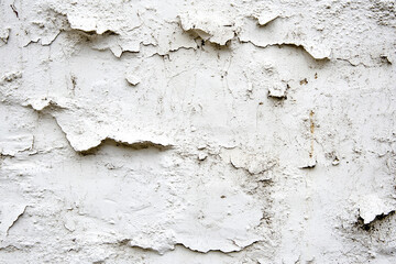 Obraz premium White concrete wall texture background, white background