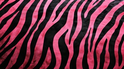 A vibrant pink and black zebra print texture, adding a bold and playful touch to any design.